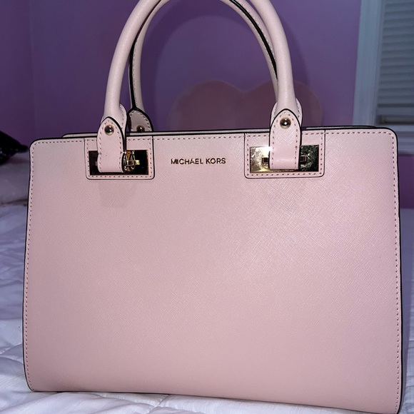 Michael Kors Handbags - Michael Kors Blush Pink Satchel